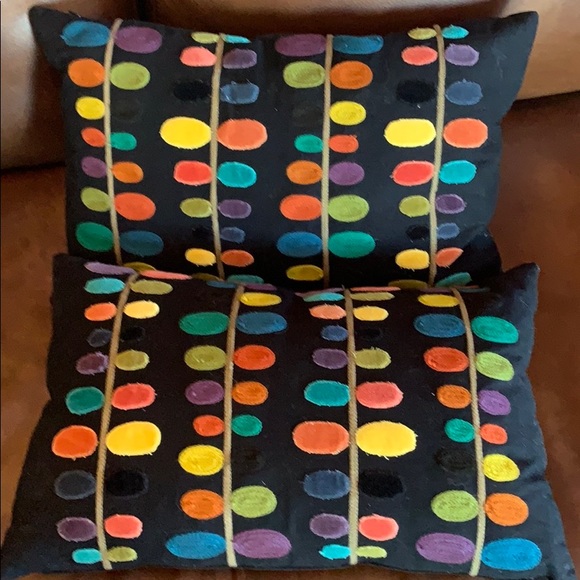 2 Pottery Barn decorative toss pillows - Picture 2 of 5